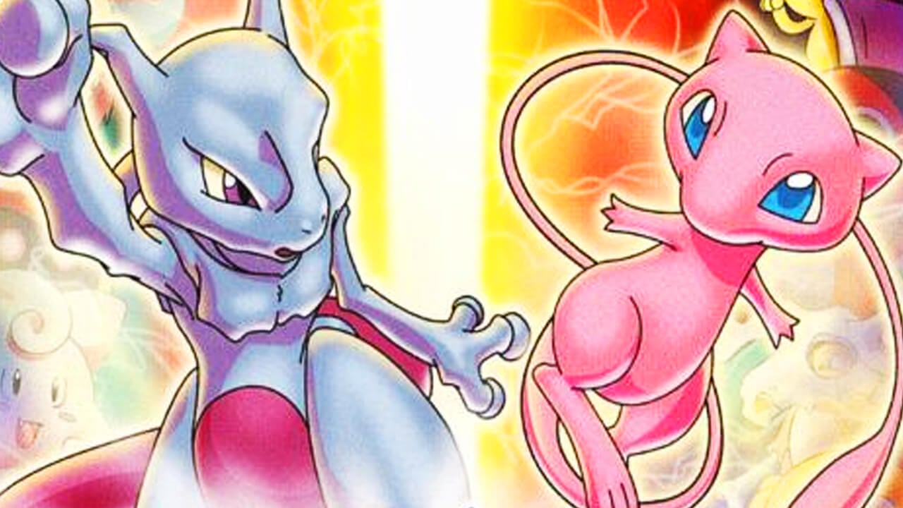 La copertina del film Mewtwo contro Mew