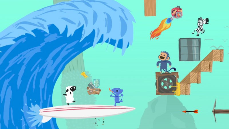 Un buon concentrato della follia tipica di Ultimate Chicken Horse