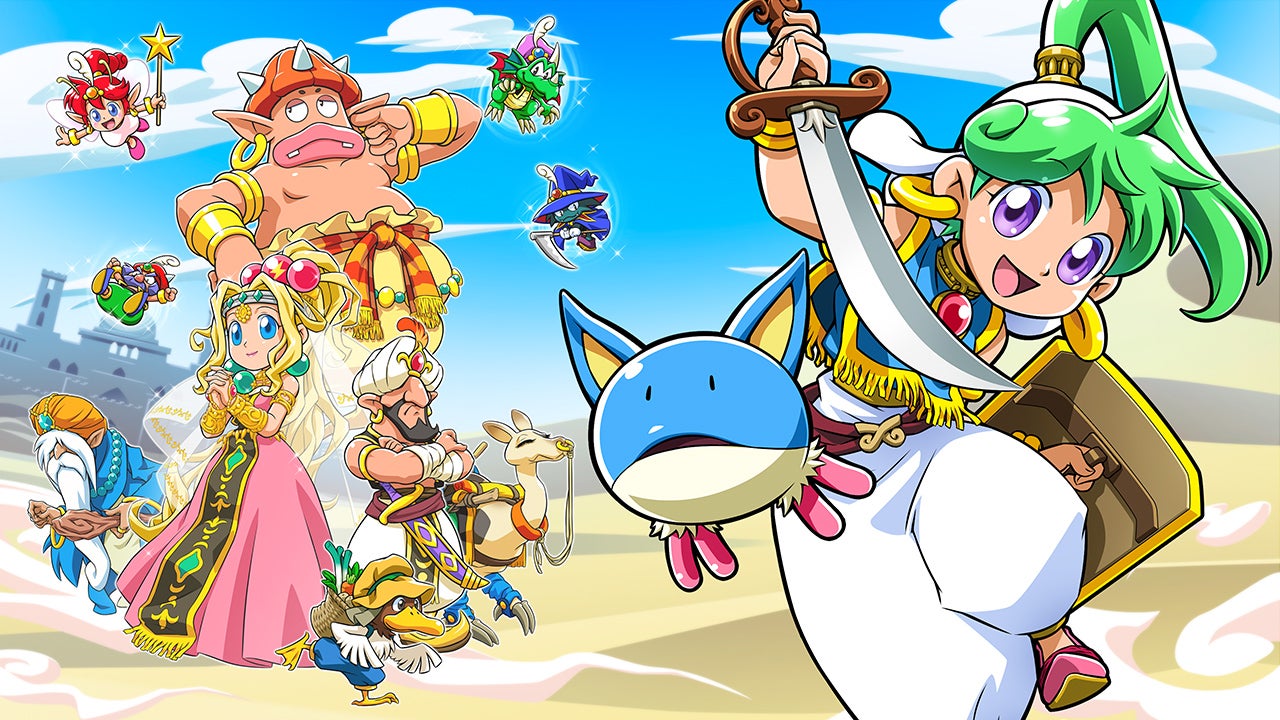 Una scena di Wonder Boy: Asha in Monster World