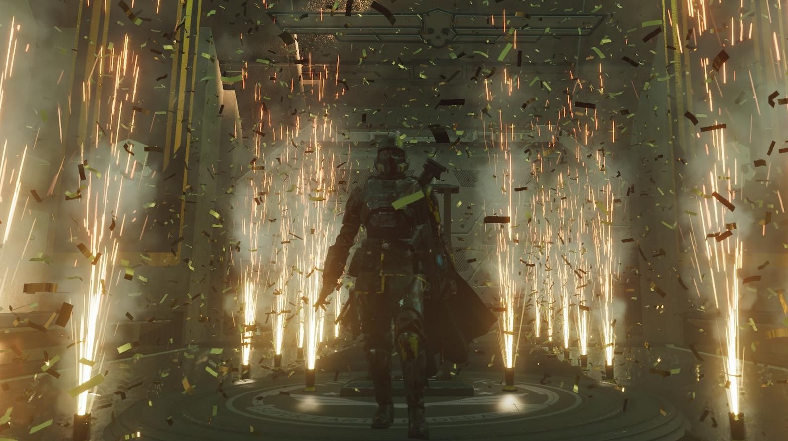 Un eroe di Helldivers 2