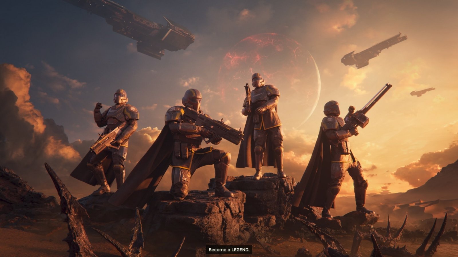 I soldati di Helldivers 2