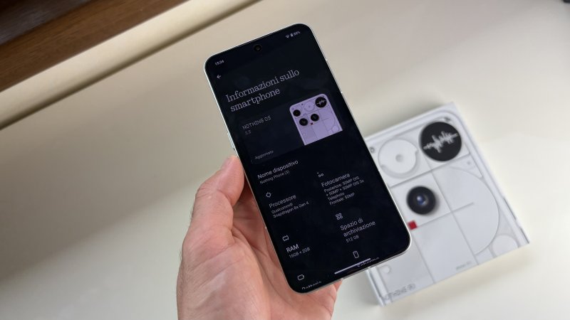 La NothingOS 3.5 è un'interfaccia molto piacevole, con un'esperienza quasi stock