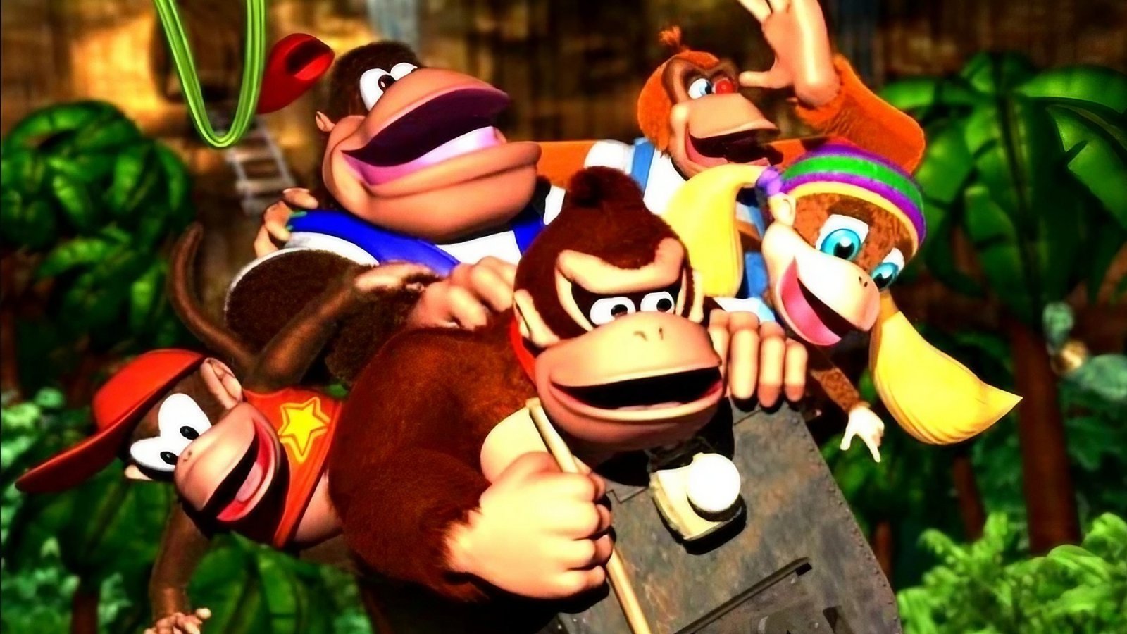 La cover art di Donkey Kong 64