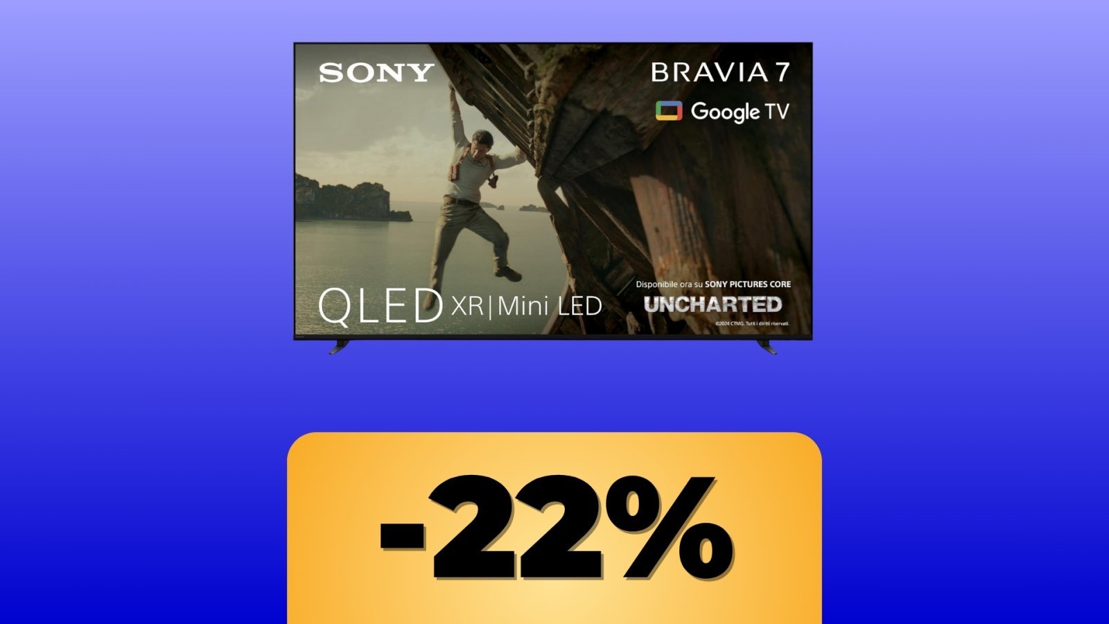 La TV e lo sconto Amazon