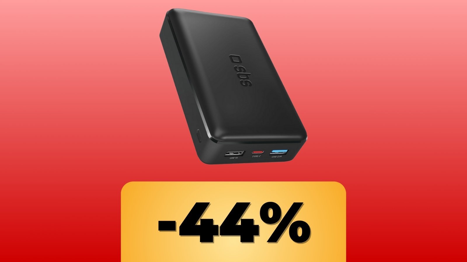 Il powerbank e lo sconto su Amazon