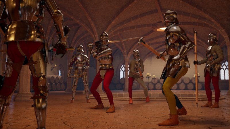 Si combatte anche tra più personaggi Si combatte anche tra più personaggi