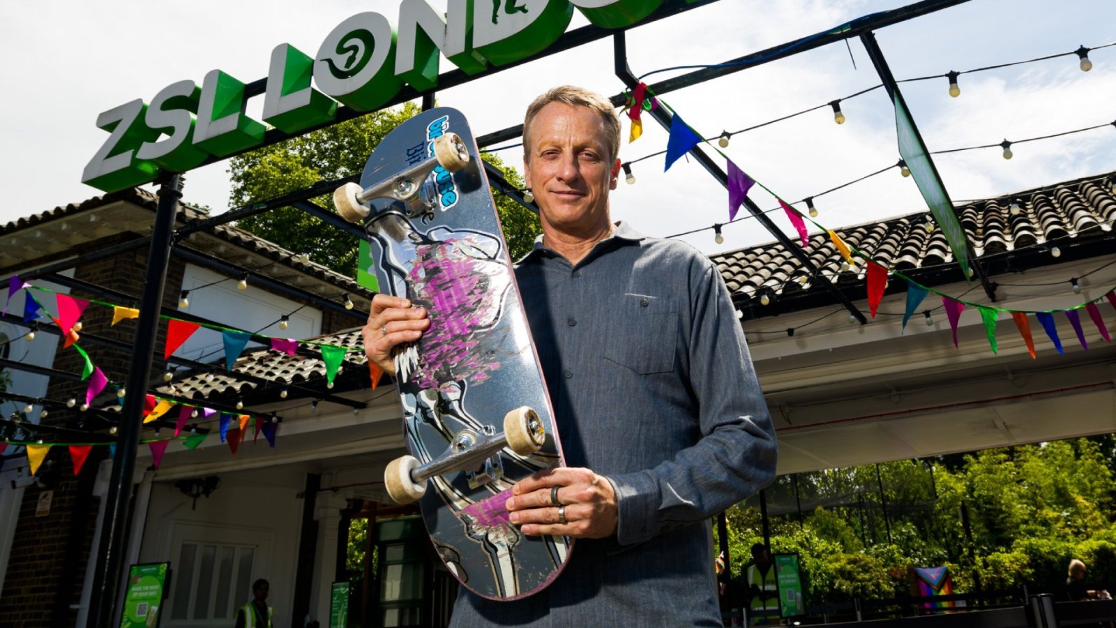 Tony Hawk allo Zoo di Londra