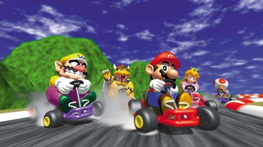 Un'immagine di Mario Kart 64