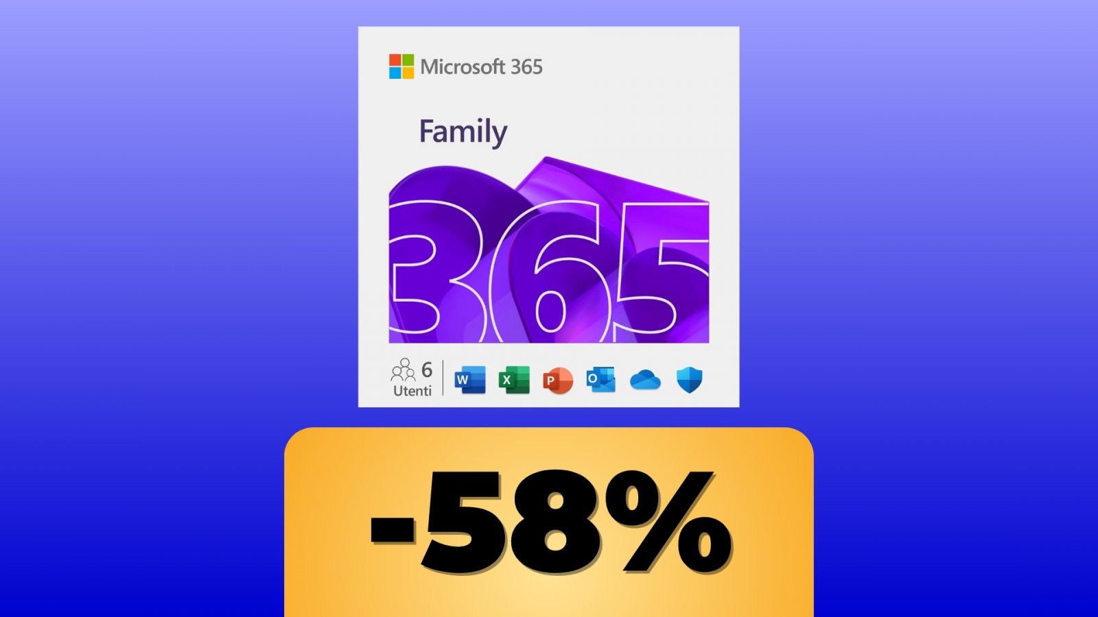 Microsoft 365 Family e lo sconto Amazon