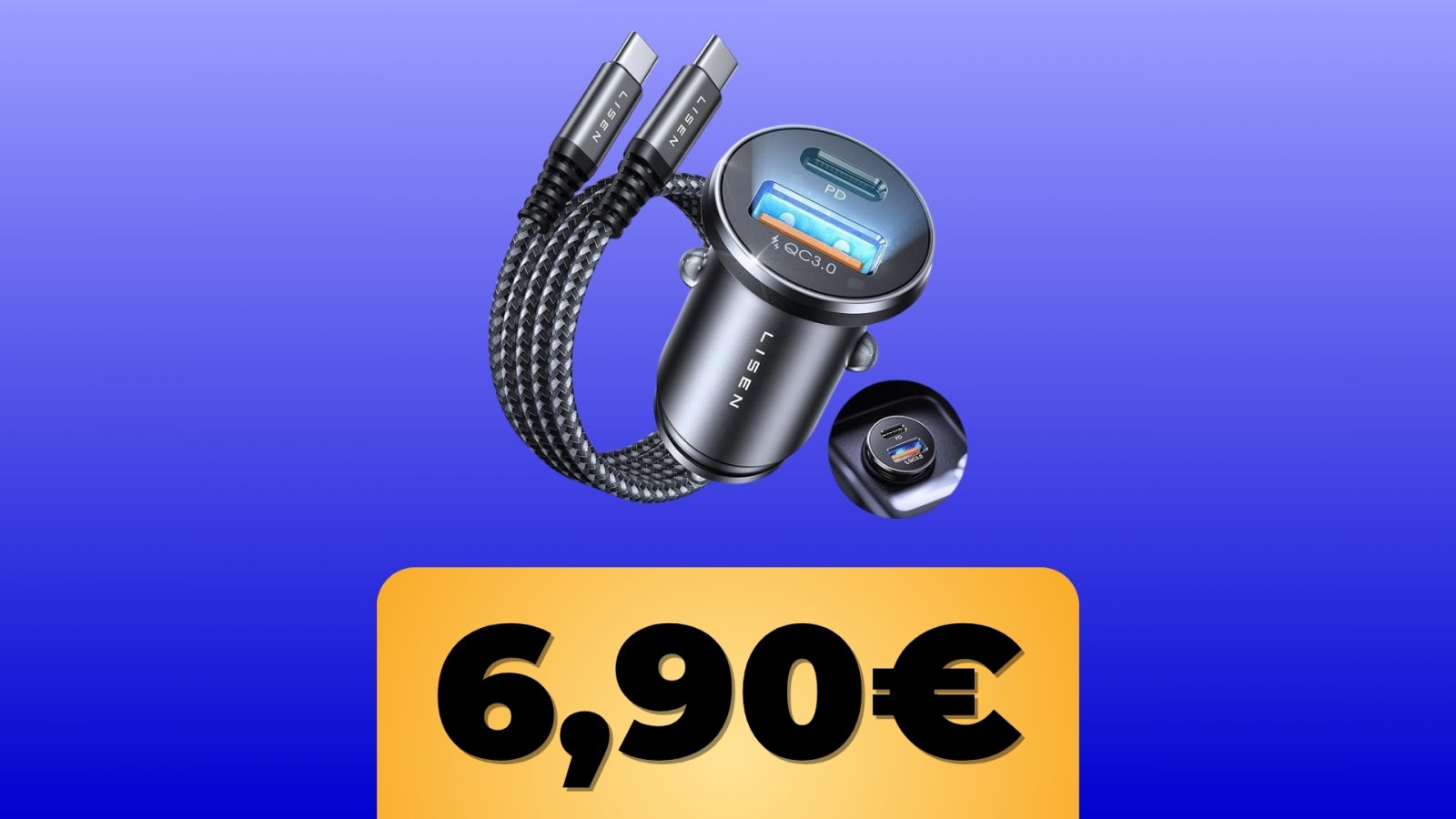 Il caricatore e lo sconto Amazon