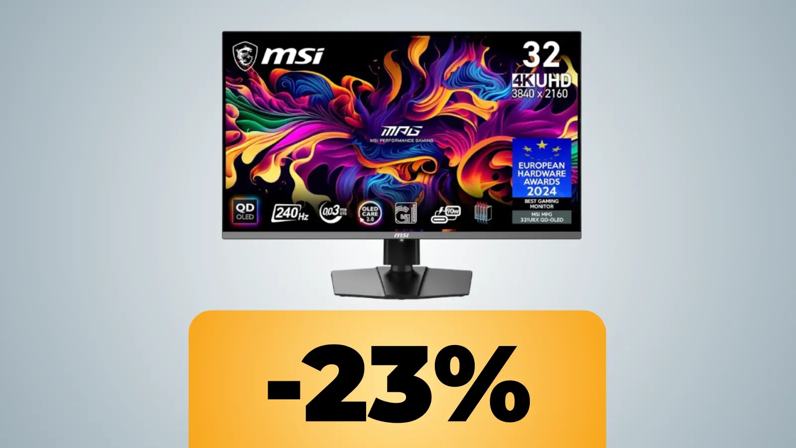 monitor MSI 4K UHD da 31,5'