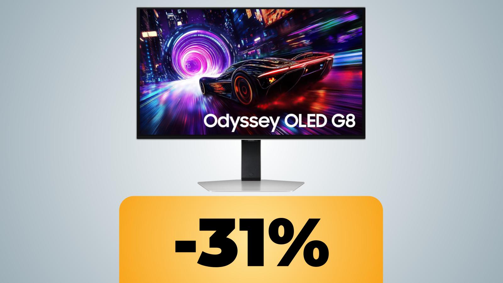 Samsung Odyssey G8 OLED in offerta