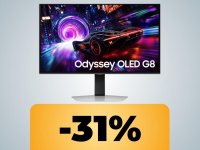 Il monitor Samsung Gaming Odyssey OLED G8 4K da 27 pollici è in offerta su Amazon per il Prime Day