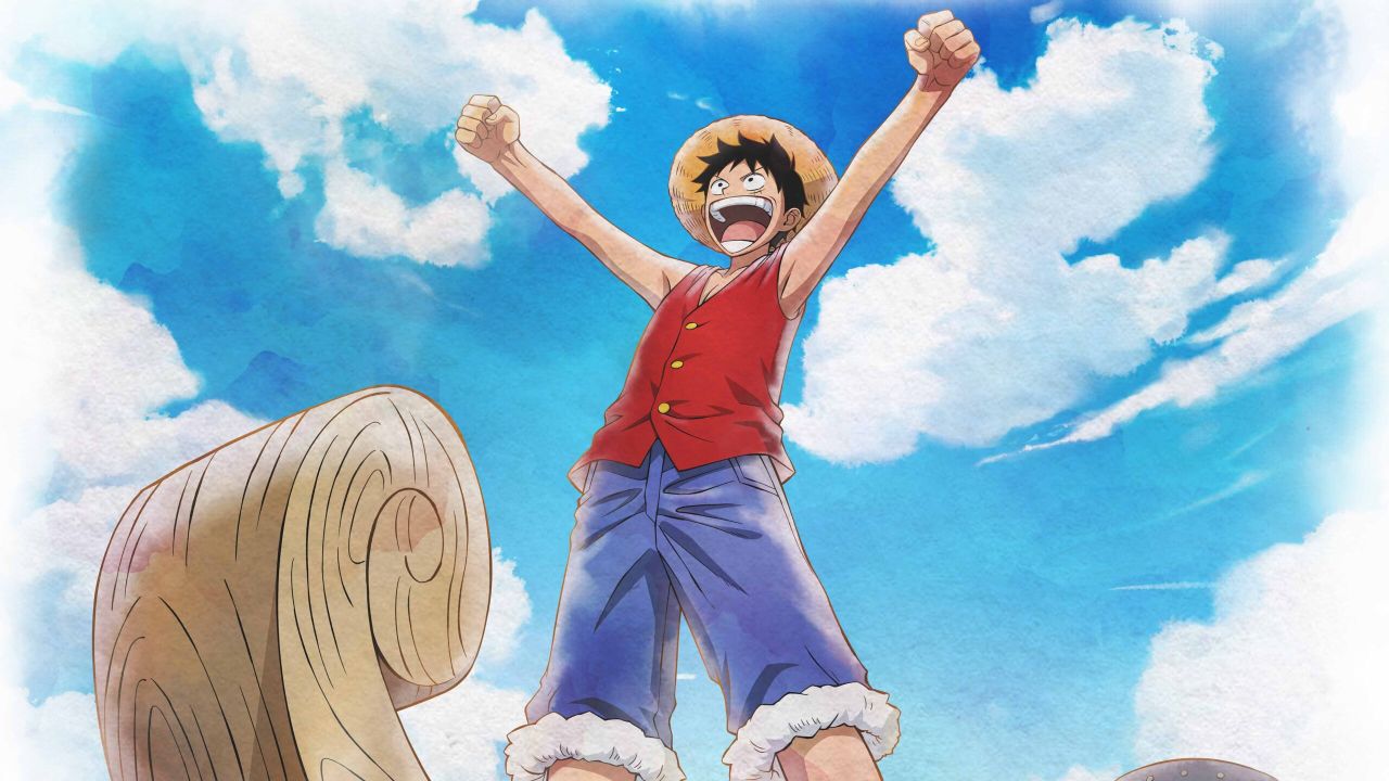 Luffy in azione