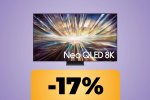 Samsung TV Neo QLED 8K da 75' è in sconto su Amazon per il Prime Day - Notizia