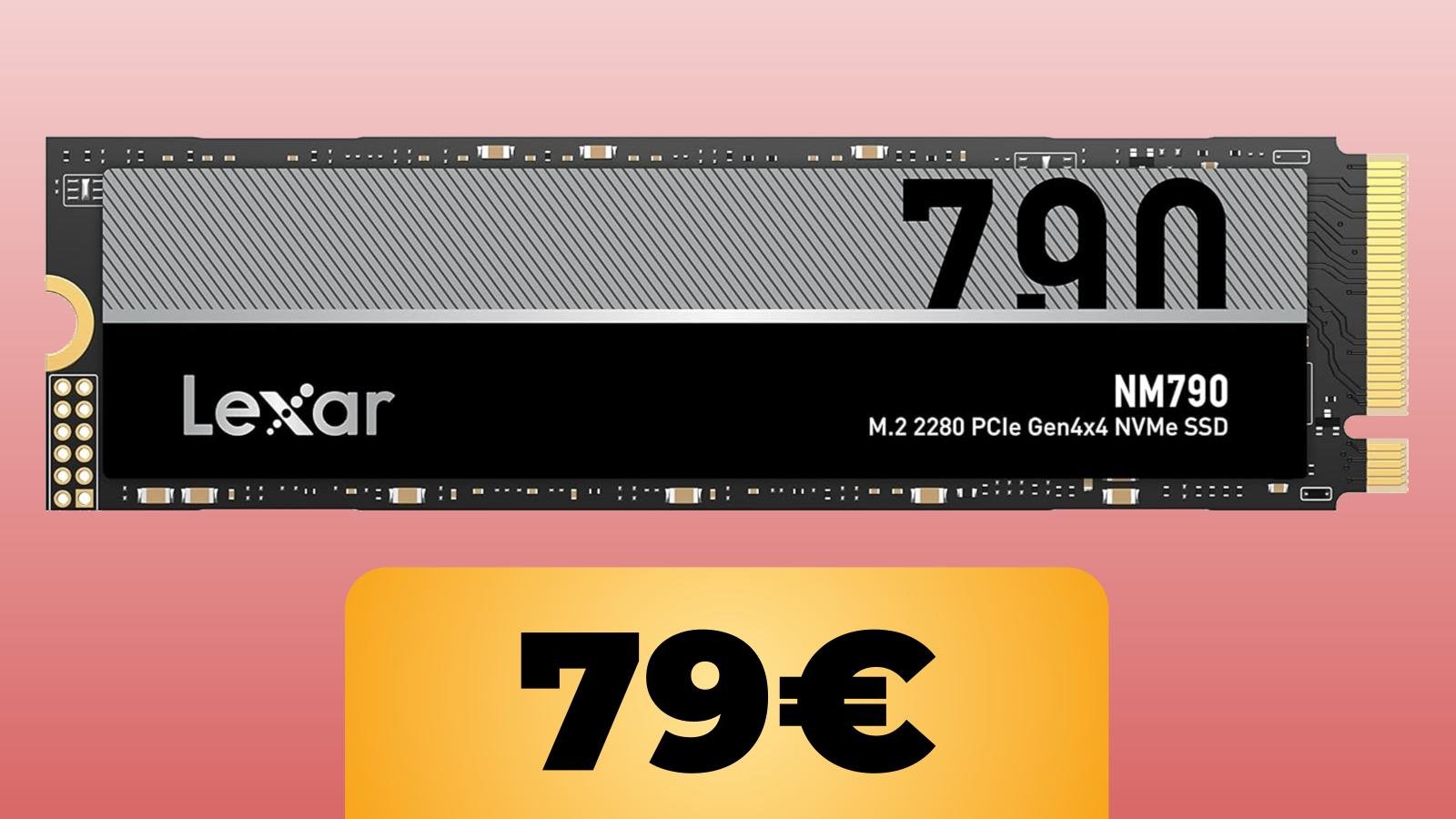 SSD Lexar NM790 in offerta su Amazon