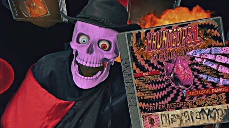 L'immaginario scelto da Haunted PS1 Demo Disk rimanda a Creepshow, film di George A. Romero