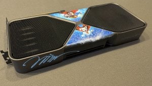 NVIDIA celebra Superman: regala una RTX 5090 Founders Edition dipinta da Jim Lee, ma c'è una brutta notizia