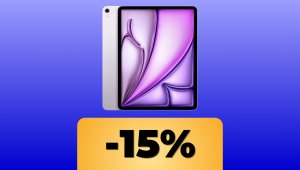L’iPad Air M2 da 13 pollici in versione Viola è in offerta su Amazon per il Prime Day