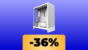 Il case NZXT H7 Flow Bianco è in offerta su Amazon per il Prime Day