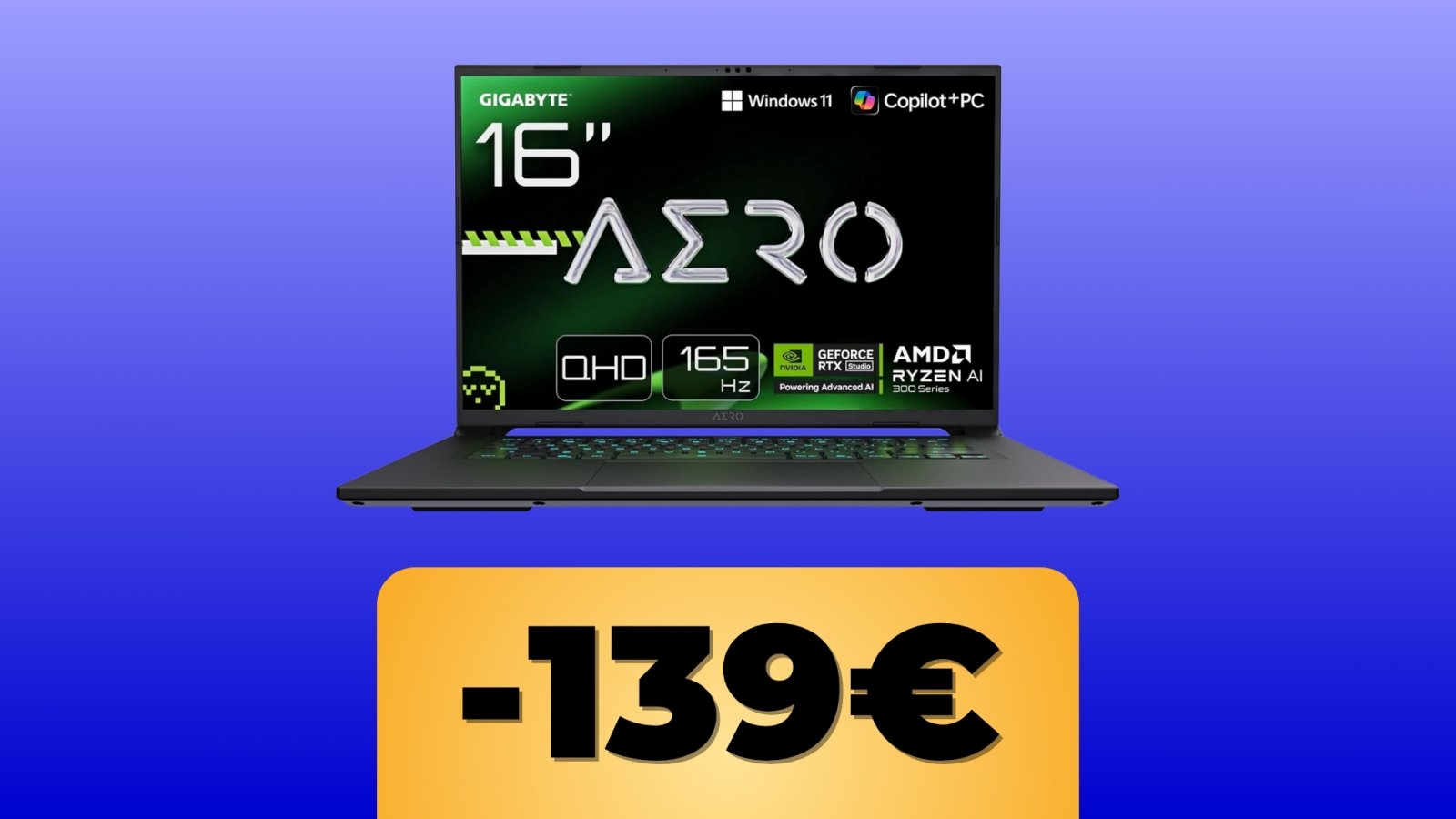 Il notebook e lo sconto Amazon