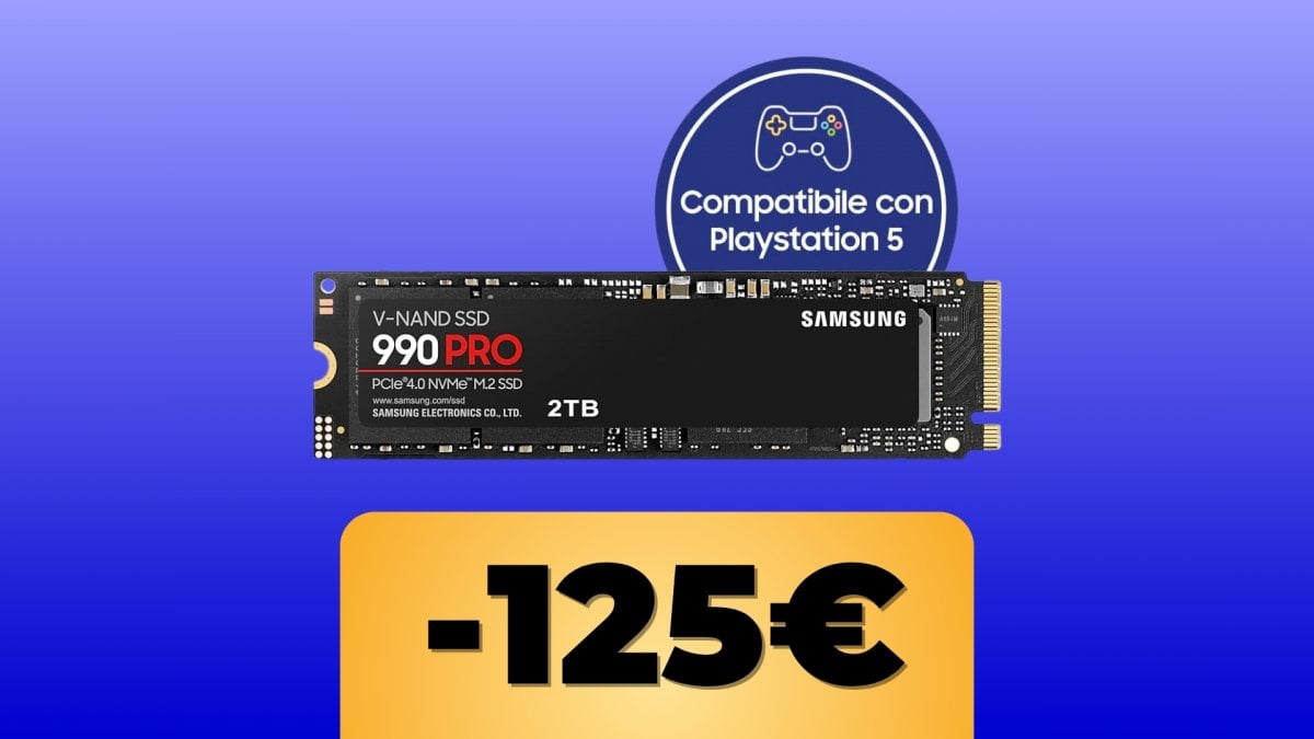 L'SSD Samsung 990 PRO da 2TB è in sconto su Amazon per i Prime Day 2025