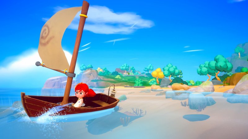 La barca sembra un omaggio diretto a Zelda: The Wind Waker