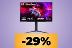 Il monitor LG Ultragear da gaming è al suo minimo storico su Amazon: a queste cifre è un best buy - Notizia