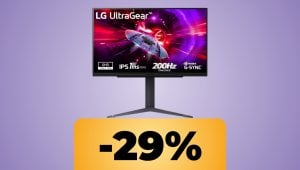 Il monitor LG Ultragear da gaming è al suo minimo storico su Amazon: a queste cifre è un best buy