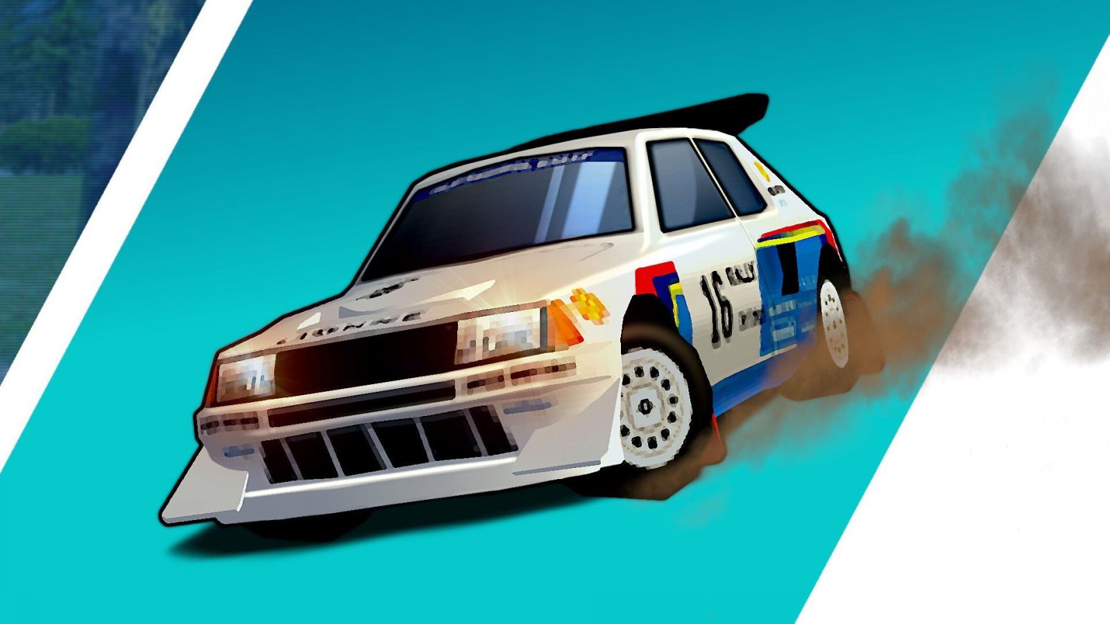 Una vettura di Old School Rally