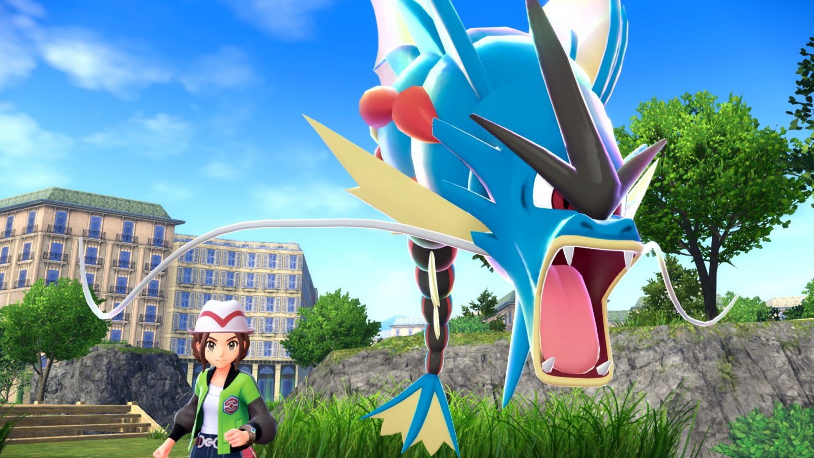 Mega-Gyarados in Leggende Pokémon: Z-A