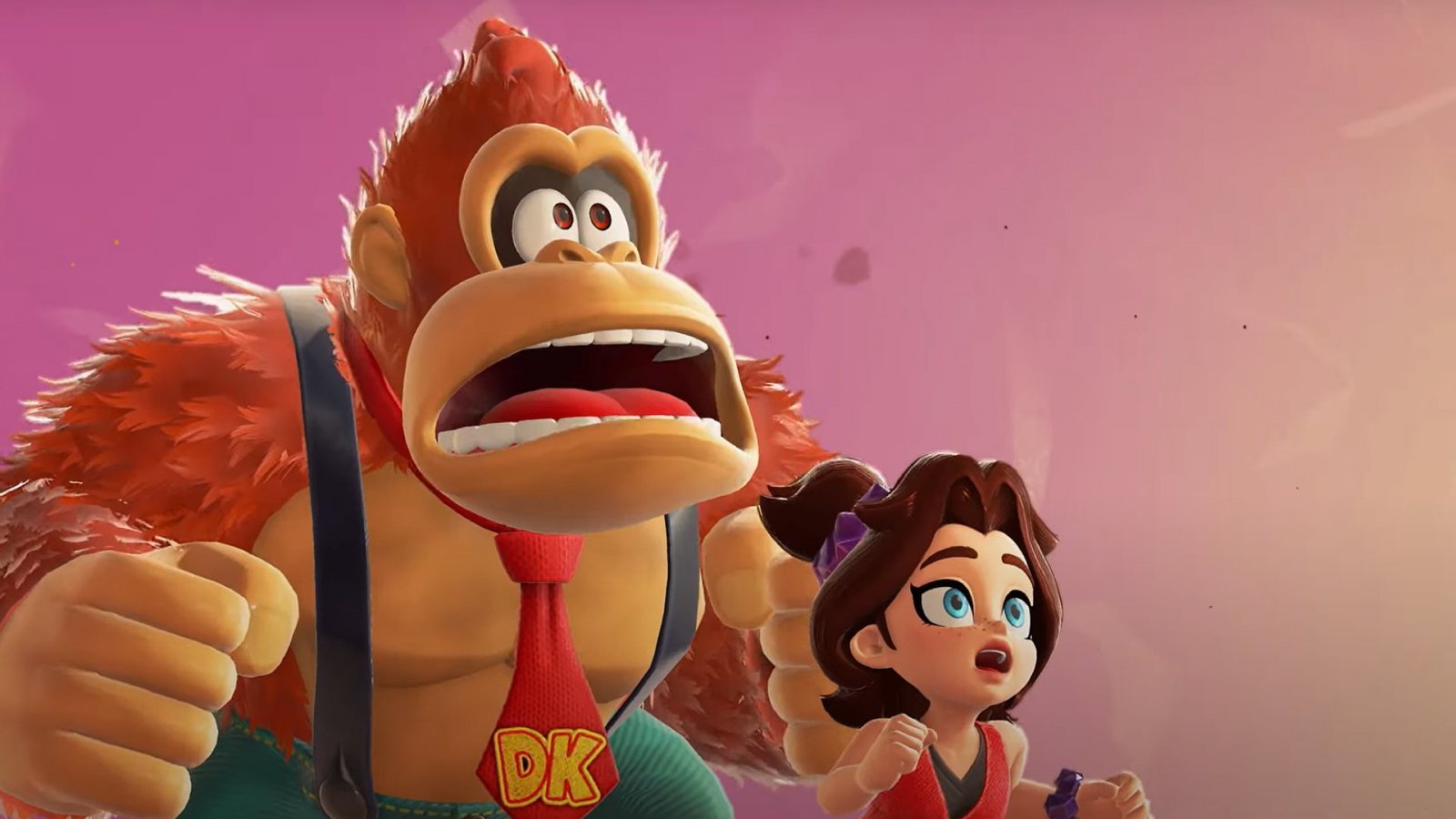 Donkey Kong e Pauline in Donkey Kong Bananza