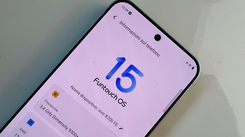 Il software di VIVO X200 FE è completo, ma forse manca di qualche guizzo Il software di VIVO X200 FE è completo, ma forse manca di qualche guizzo