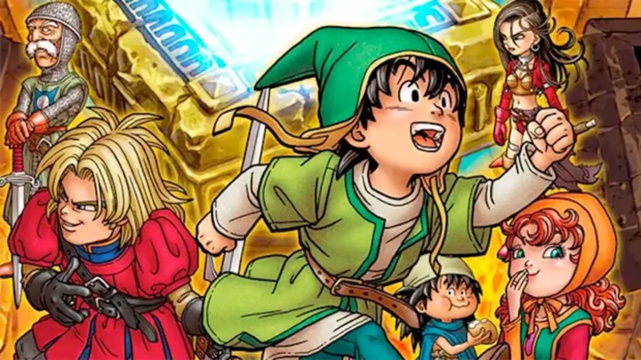 La copertina di Dragon Quest 7
