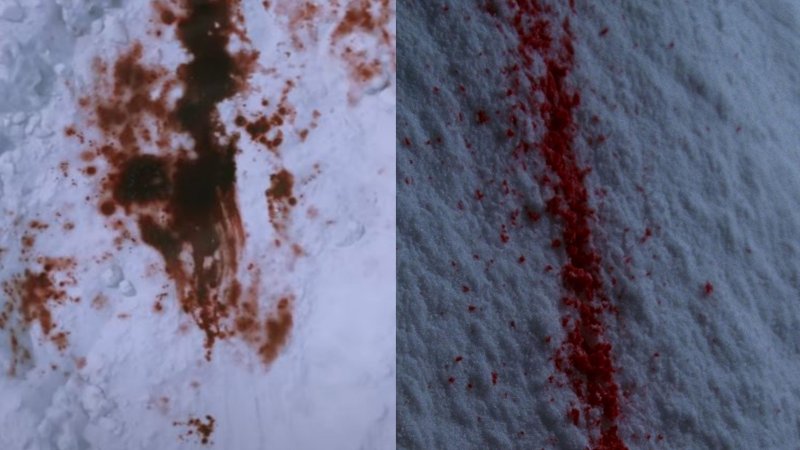 Queste macchie di sangue sulla neve, una di Kill Bill e una di Ghost of Yōtei, sono indistinguibili Queste macchie di sangue sulla neve, una di Kill Bill e una di Ghost of Yōtei, sono indistinguibili