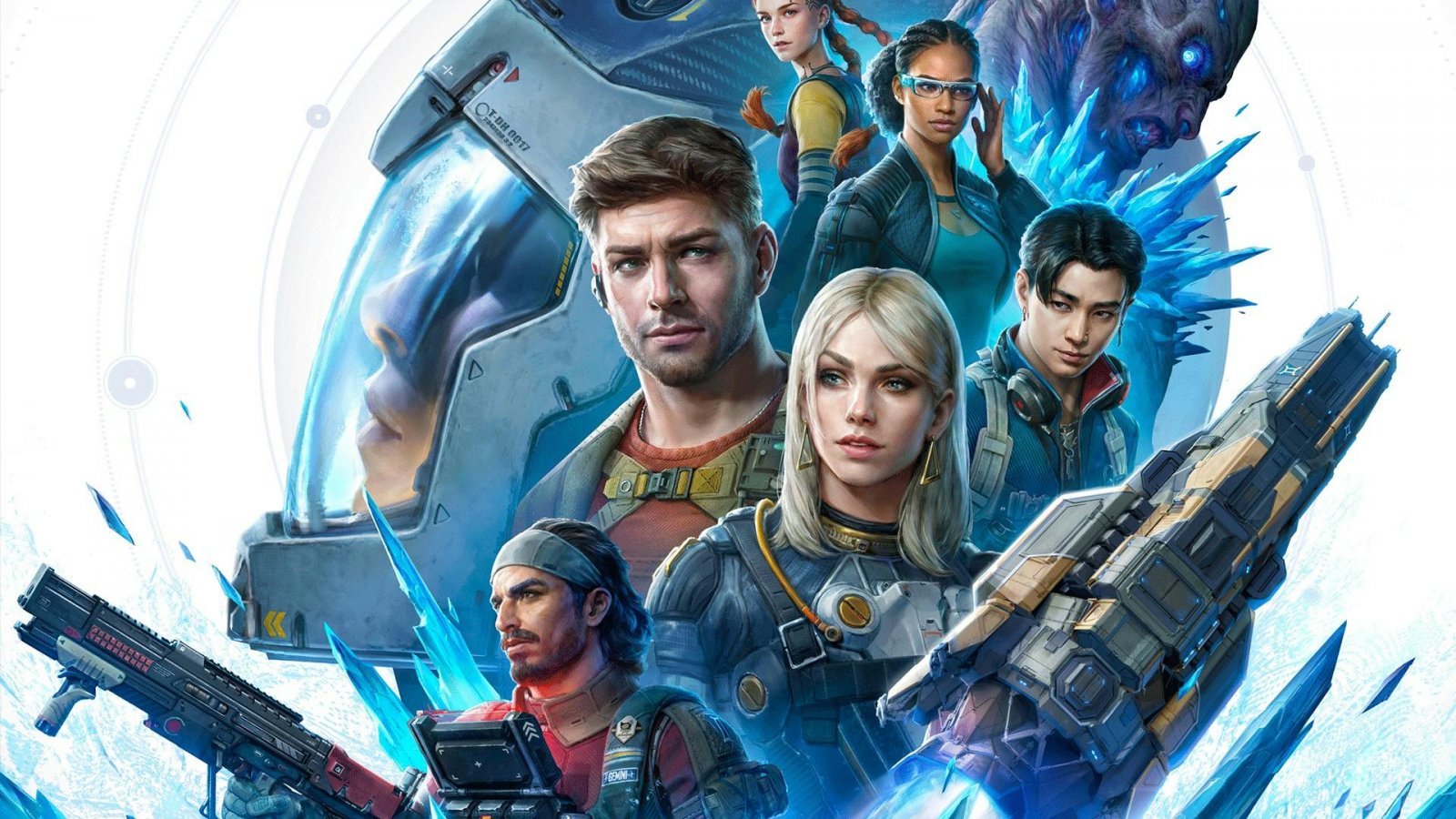 Artwork con i personaggi di The Expanse: Osiris Reborn