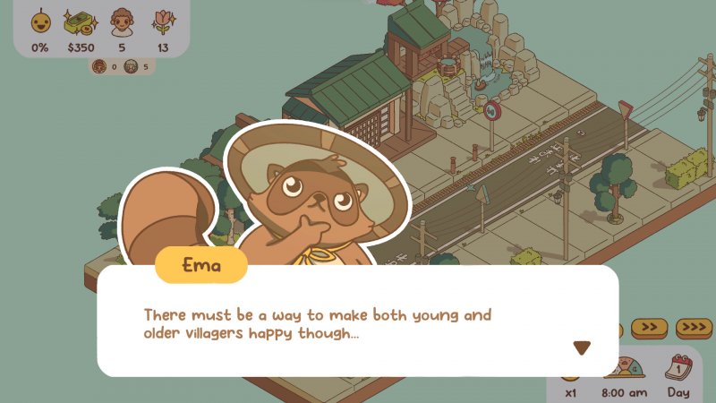 Il tanuki è una presenza costante in Minami Lane, che fornisce varie istruzioni Il tanuki è una presenza costante in Minami Lane, che fornisce varie istruzioni