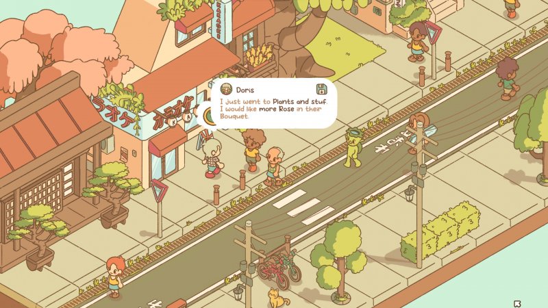 I feedback degli abitanti appaiono come fumetti sulle loro teste I feedback degli abitanti appaiono come fumetti sulle loro teste