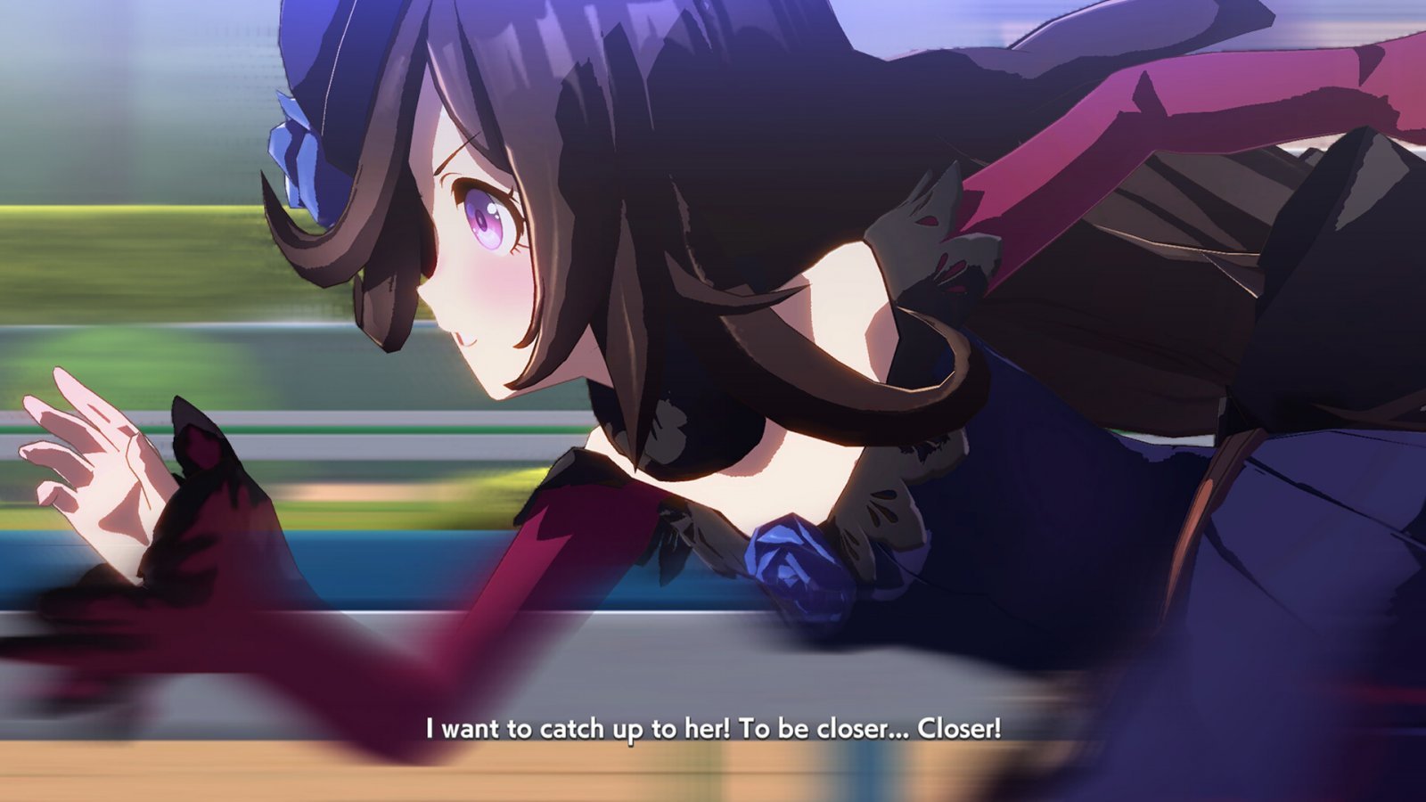 Una delle ragazze cavallo di Umamusume: Pretty Derby