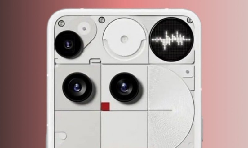 Il Glyph Matrix su Nothing Phone (3)