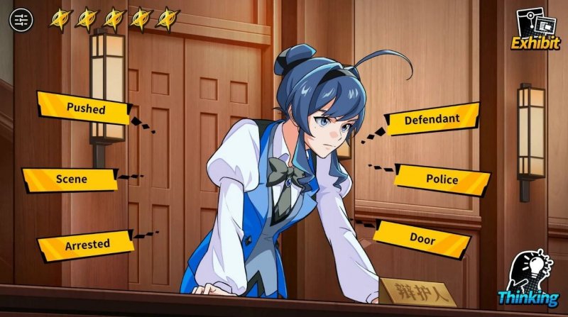 Un personaggio di Trials of Innocence Un personaggio di Trials of Innocence