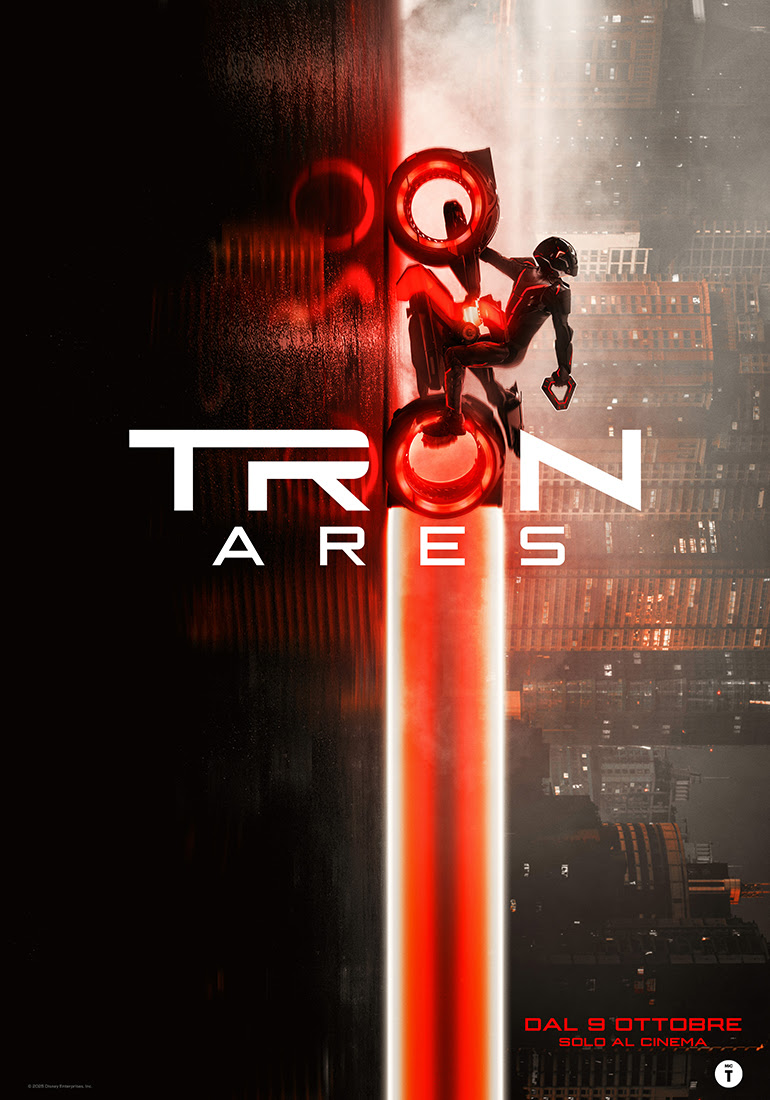 Il poster di Tron: Ares Il poster di Tron: Ares
