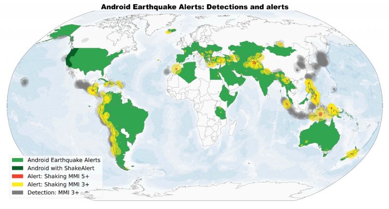 Android Earthquake Alerts