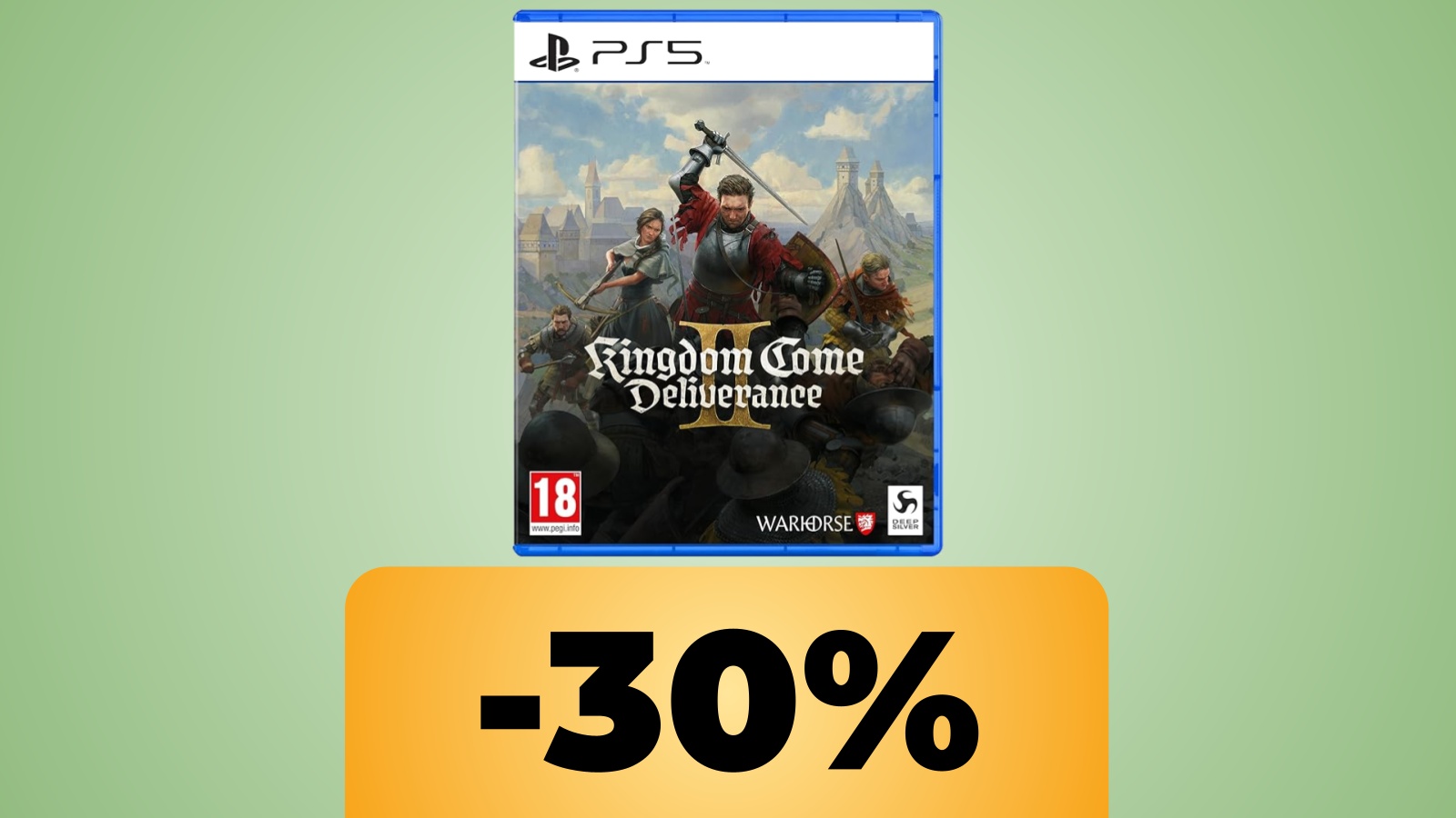 Kingdom Come Deliverance II è (quasi) al suo minimo storico, maxi promo attiva sulla versione PS5