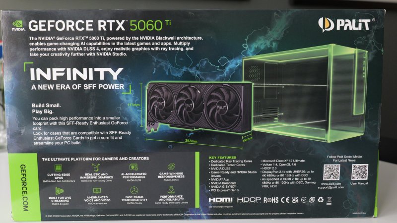 Palit GeForce RTX 5060 Ti Infinity 3 16 GB viene proposta ad un prezzo MSRP di 459 Euro Palit GeForce RTX 5060 Ti Infinity 3 16 GB viene proposta ad un prezzo MSRP di 459 Euro