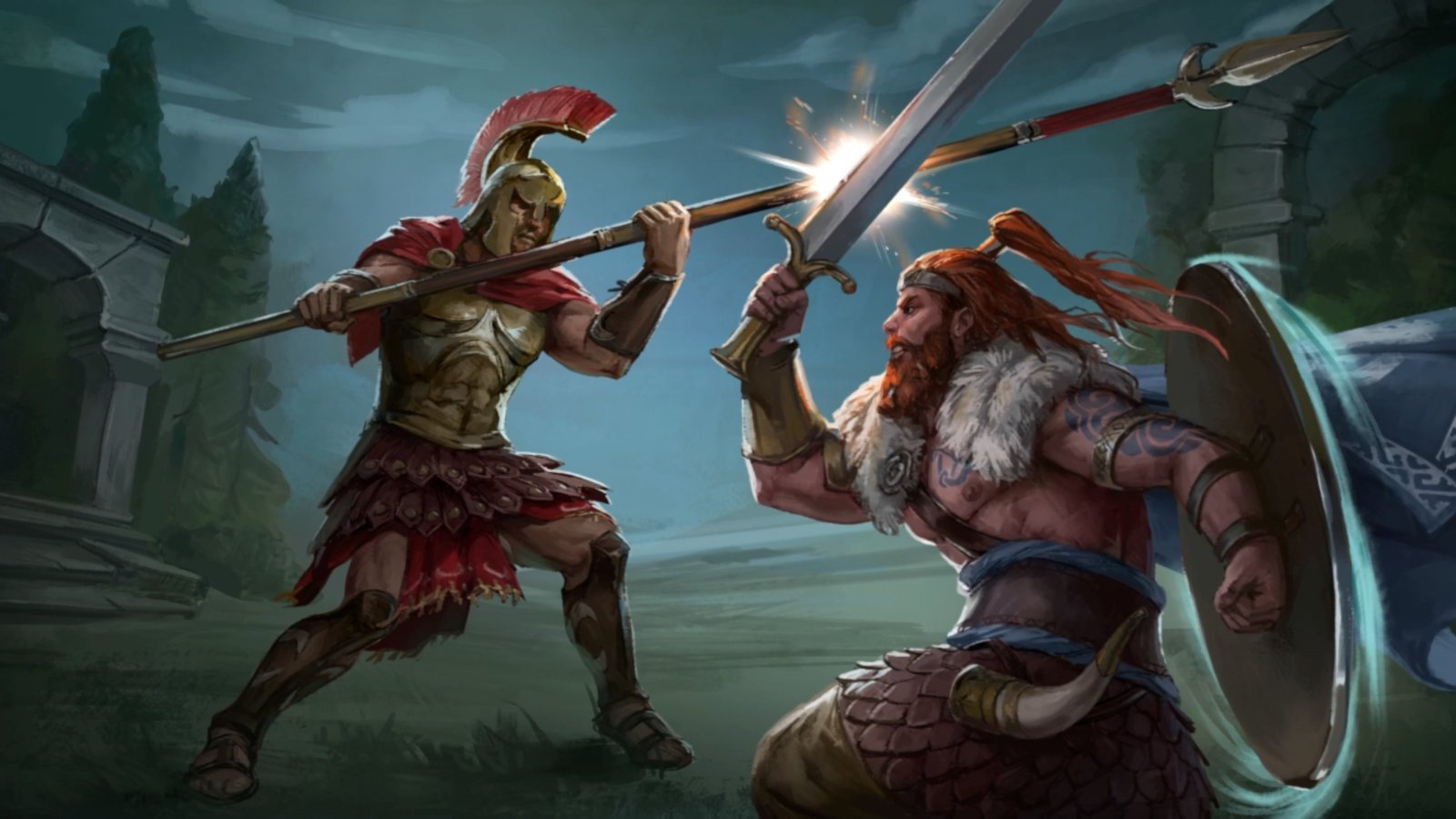Uno scontro di RuneQuest: Warlords