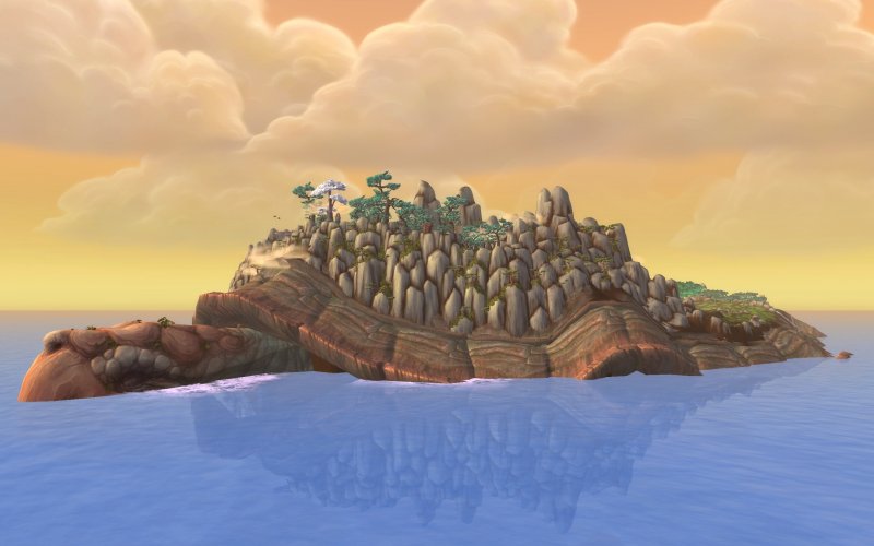 L'Isola Errante, dove iniziano i Pandaren... è in realtà una gigantesca tartaruga! L'Isola Errante, dove iniziano i Pandaren... è in realtà una gigantesca tartaruga!