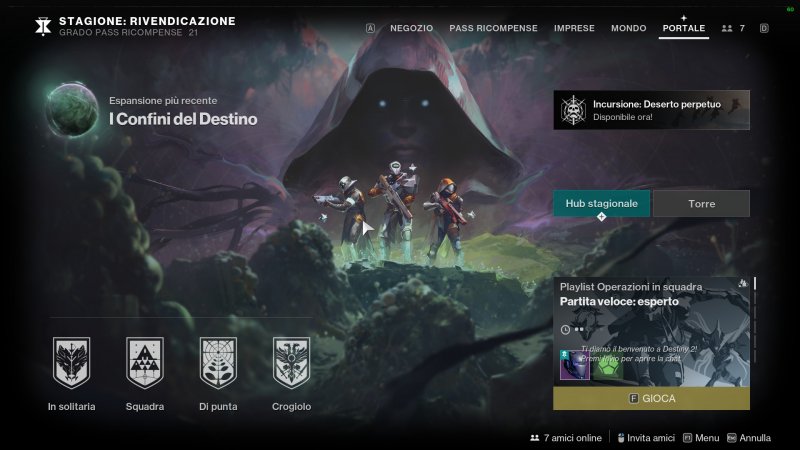 Il Portale è un cambiamento radicale per Destiny 2 e noi ci siamo trovati bene con i suoi diversi sistemi di progressione Il Portale è un cambiamento radicale per Destiny 2 e noi ci siamo trovati bene con i suoi diversi sistemi di progressione