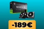 La scheda video MSI GeForce RTX 5070 è al suo minimo storico su Amazon: maxi risparmio per prestazioni al top - Notizia