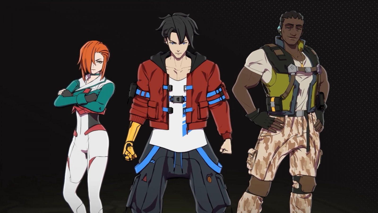 Tre dei personaggi di Screamer